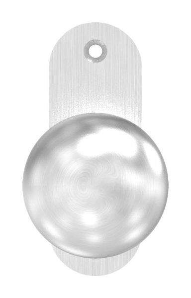 Türknopf, Ø 50mm, mit Kurzschild,...