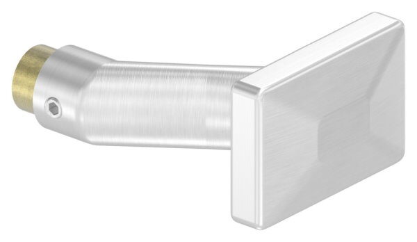 Türdrücker eckig, gekröpft, V2A