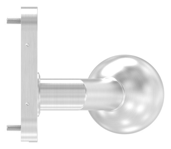 Drückerknopf, Ø 50mm, gekröpft,...