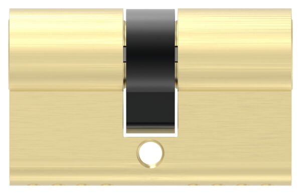 Profilzylinder aus Messing mit 3 Schlüssel, L: 52mm, 26 / 26mm, verschieden schließend