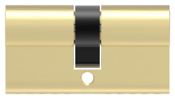 Profilzylinder aus Messing mit 3 Schlüssel, L: 60mm, 30 / 30mm, verschieden schließend