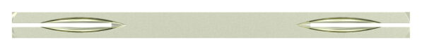 Drückerstift, verzinkt, 8x8mm, L: 120mm
