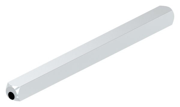 Drückerstift, verzinkt, 8x8mm, L: 120mm