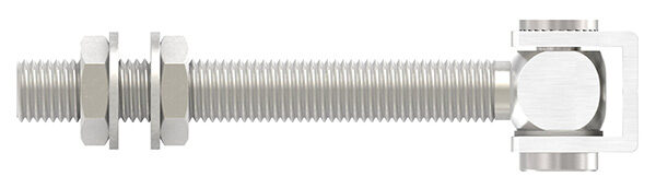 Torband zum Anschweißen mit langem Gewinde M20, V2A