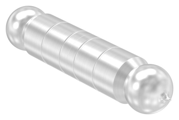 Anschweißband mit festem Stift glatt, 30mm - Dorn...