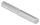 Anschweißband mit festem Stift und Edelstahlscheibe, L: 160mm, AußenØ: 18mm, BolzenØ: 10mm, Tragkraft bei 2 Bänder: 80kg, V2A
