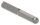 Anschweißband mit Nase zum Anschweißen, mit Messingring und -stift, Länge: 120mm, Rollen-Ø 16mm, Stift-Ø 11mm