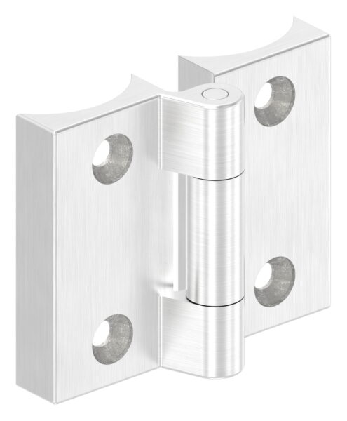Scharnier, passend zu Torriegel, zum Anschrauben- für Rohr 42,4mm, V4A