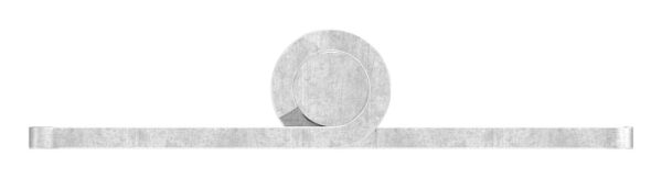 Edelstahl-Scharnier 63x40mm mit festem Zapfen, schwere...