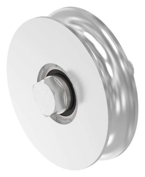 Schiebetorrolle Ø 100mm, mit 2 Kugellager,...