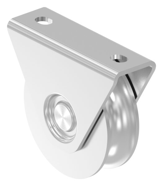 Schiebetorrolle Ø 80mm, mit 2 Kugellager,...