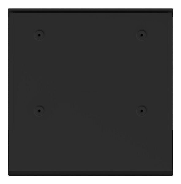 Briefkasten, Liron, aus verzinktem Stahlblech, schwarz RAL: 9017 lackiert, Maße: 370x105mm, H: 370mm. Inkl. 3 Schlüssel und Zeitungsfach. Briefkasten muss bei starker Witterung überdacht werden!
