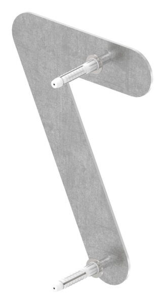 Hausnummer 7 - "klein" 98 x 155 x 2,0mm, V2A
