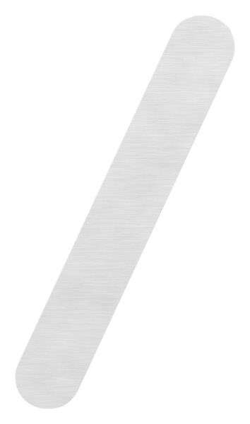 Schrägstrich / - "klein" 25 x 163 x 2,0mm, V2A