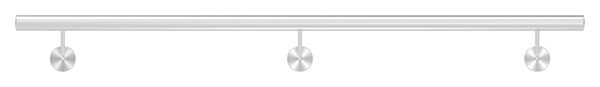 Handlauf, montagefertig, aus Rohr 42,4mm, L: 1500mm, mit 3 Handlaufhalter 50500-240, verschweißt, V2A