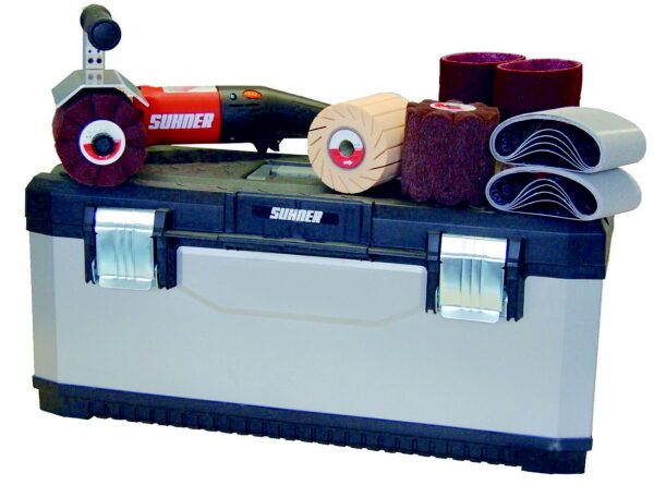 Satiniermaschine UPK 5-R als Set im Koffer, beinhaltet
-...