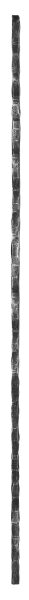 Zwischenstab 13x13mm, gehämmert, H: 1000mm