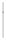 Knubbelstab 14mm, gehämmert, H: 1000mm, 1x Knubbel:  außermittig
