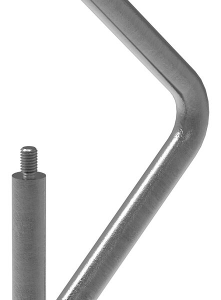 Designstab Ø 12mm, H: 900mm, für 1x Kugel...