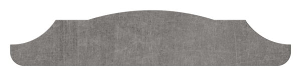 Handlauf S235JR, 40x12mm, gewölbt, L: 3000mm