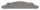 Handlauf S235JR, 40x12mm, gewölbt, L: 3000mm