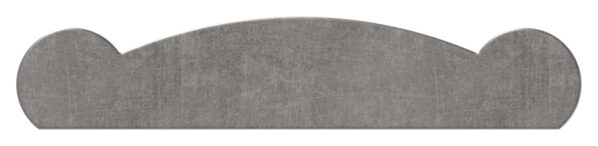 Handlauf 50x10mm, gewölbt, L: 3000mm