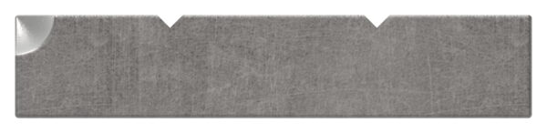 Flacheisen S235JR, 40x8mm, 2x gerillt, Kanten gehämmert, L: 6000mm