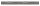 Flacheisen S235JR, 30x6mm, Kanten gehämmert, L: 3000mm