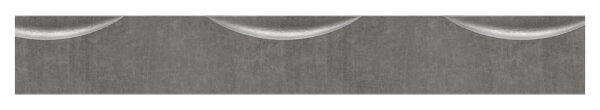 Flacheisen S235JR, 50x10mm, Kanten gehämmert, L: 3000mm