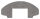 Handlauf 50x22,5mm mit Nut 20,5x12,5mm, L: 6000mm, halbrund, Empfohlene Breite des Flacheisens: 20mm