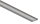 Hespeneisen S235JR, 40x8x4mm, L: 3000mm