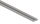 Hespeneisen gerillt 25x8x4mm, L: 3000mm