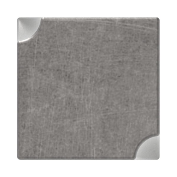 Vierkant S235JR, 12x12mm, alle 4 Kanten gehämmert,...