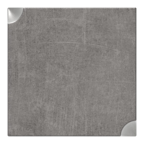 Vierkant S235JR, 25x25mm, alle 4 Kanten gehämmert,...