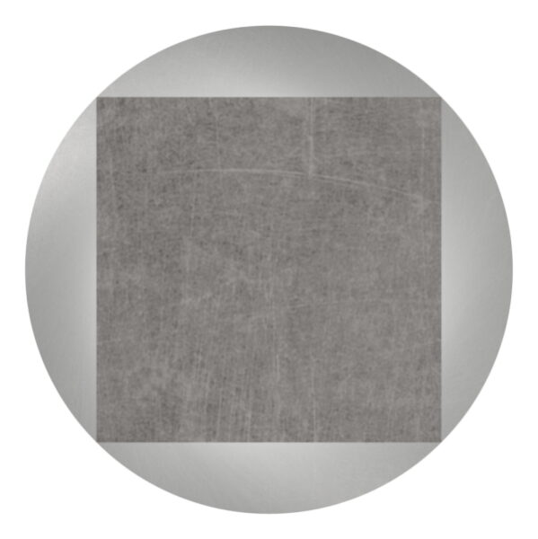 Vierkant 20x20mm, durchgehend gedreht, L: 3000mm