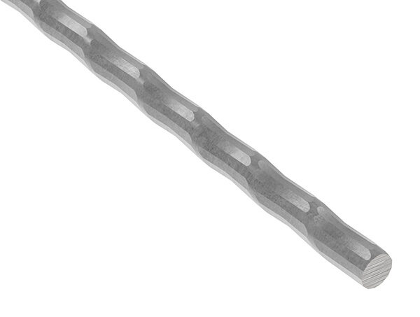 Rundeisen S235JR, 12mm, spindelförmig geschmiedet, L: 3000mm