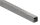 Quadratrohr S235JR, 25x25x2,5mm, gehämmert, L: 6000mm