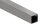 Quadratrohr S235JR, 40x40x2,5mm, gehämmert, L: 6000mm