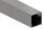 Quadratrohr S235JR, 60x60x2,5mm, gehämmert, L: 6000mm