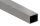 Rechteckrohr S235JR, 50x40x2,5mm, gehämmert, L: 6000mm