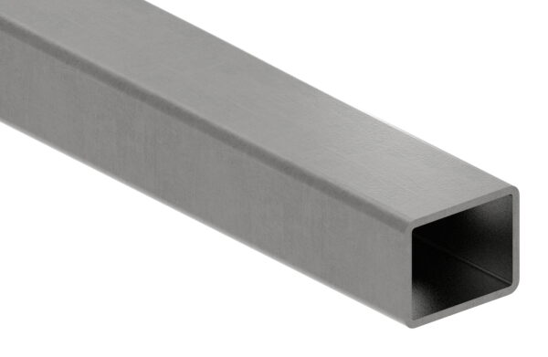 Rechteckrohr S235JR, 50x40x3mm, glatt, L: 6000mm