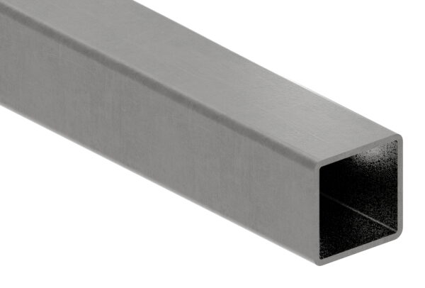 Quadratrohr S235JR, 50x50x3mm, glatt, L: 6000mm