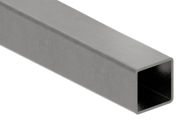 Quadratrohr S235JR, 60x60x3mm, glatt, L: 6000mm