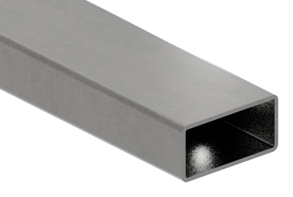 Rechteckrohr S235JR, 80x40x3mm, glatt, L: 6000mm