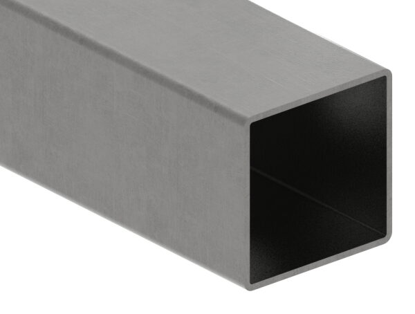 Quadratrohr S235JR, 80x80x3mm, glatt, L: 6000mm
