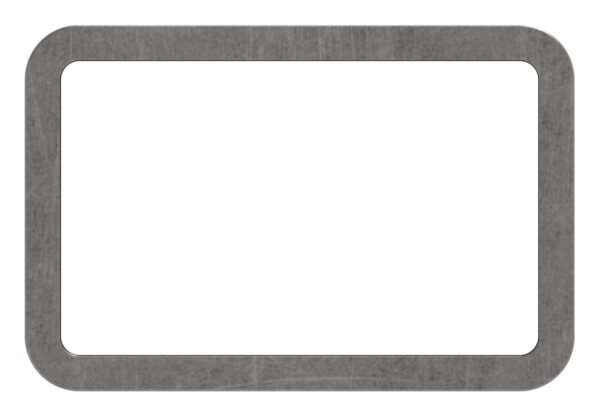 Rechteckrohr S235JR, 30x20x2mm, Löcher für Vierkant 12x12mm mit Abstand Mitte-Mitte 132mm, mit 22 Bohrungen, L: 3000mm