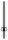 Rechteckrohr S235JR, 30x20x2mm, Löcher für Vierkant 12x12mm mit Abstand Mitte-Mitte 132mm, mit 22 Bohrungen, L: 3000mm