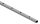 Rechteckrohr S235JR, 30x20x2mm, Löcher für Vierkant 12x12mm mit Abstand Mitte-Mitte 132mm, mit 22 Bohrungen, L: 3000mm