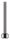Rechteckrohr S235JR, 30x20x2mm, glatt, Lochung einseitig 13x13mm, Lochabstand Mitte-Mitte Loch 125mm, Anzahl: Lochungen 23, L: 3000mm