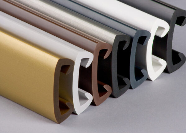 Kunststoffhandlauf für 40x8mm, signalweiß,...